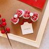 Red Tassel Bow Hairpin - Retro Hanfu Style for Girls