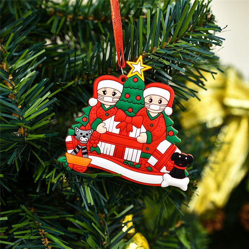 Unique 2020 Christmas Tree Hanging Ornament Featuring High Quality Personalized Design