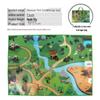 Children's Dinosaur Toy Set: King Kong, Tyrannosaurus Rex, Aurochs, Pachycephalosaurus, Spinosaurus, Therizinosaurus Model.