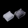 10Pcs Referee Whistle Cover Transparent White Whistle Cushioned Mouth Grip Soccer Referee Whistle Protective Accessories