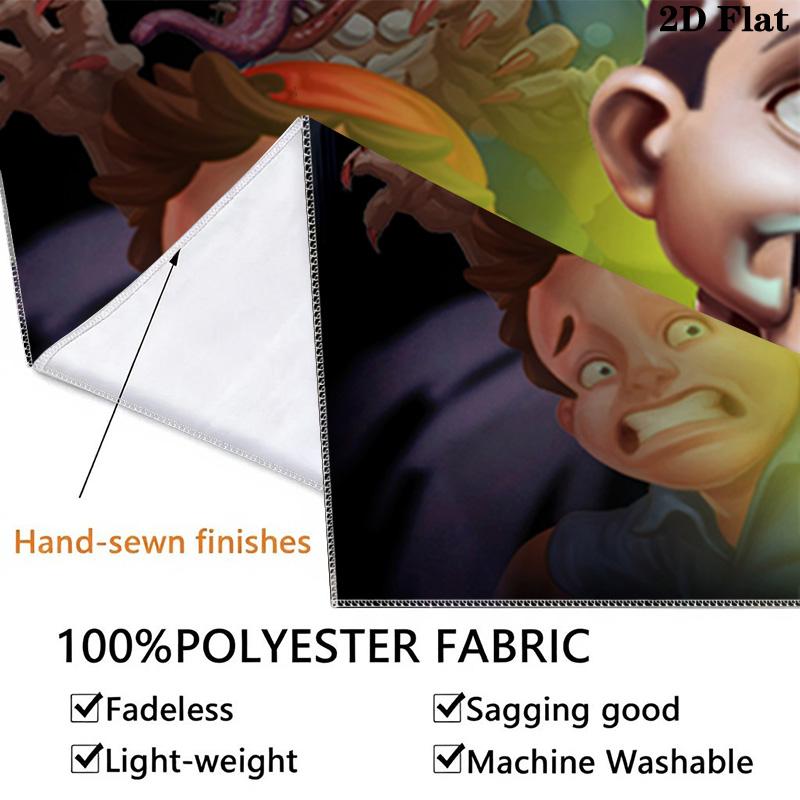 Creepy Puppet Pattern Home Decor Tapestry, Wall Hanging, Decorative RV Wall Cloth.NGT0928424