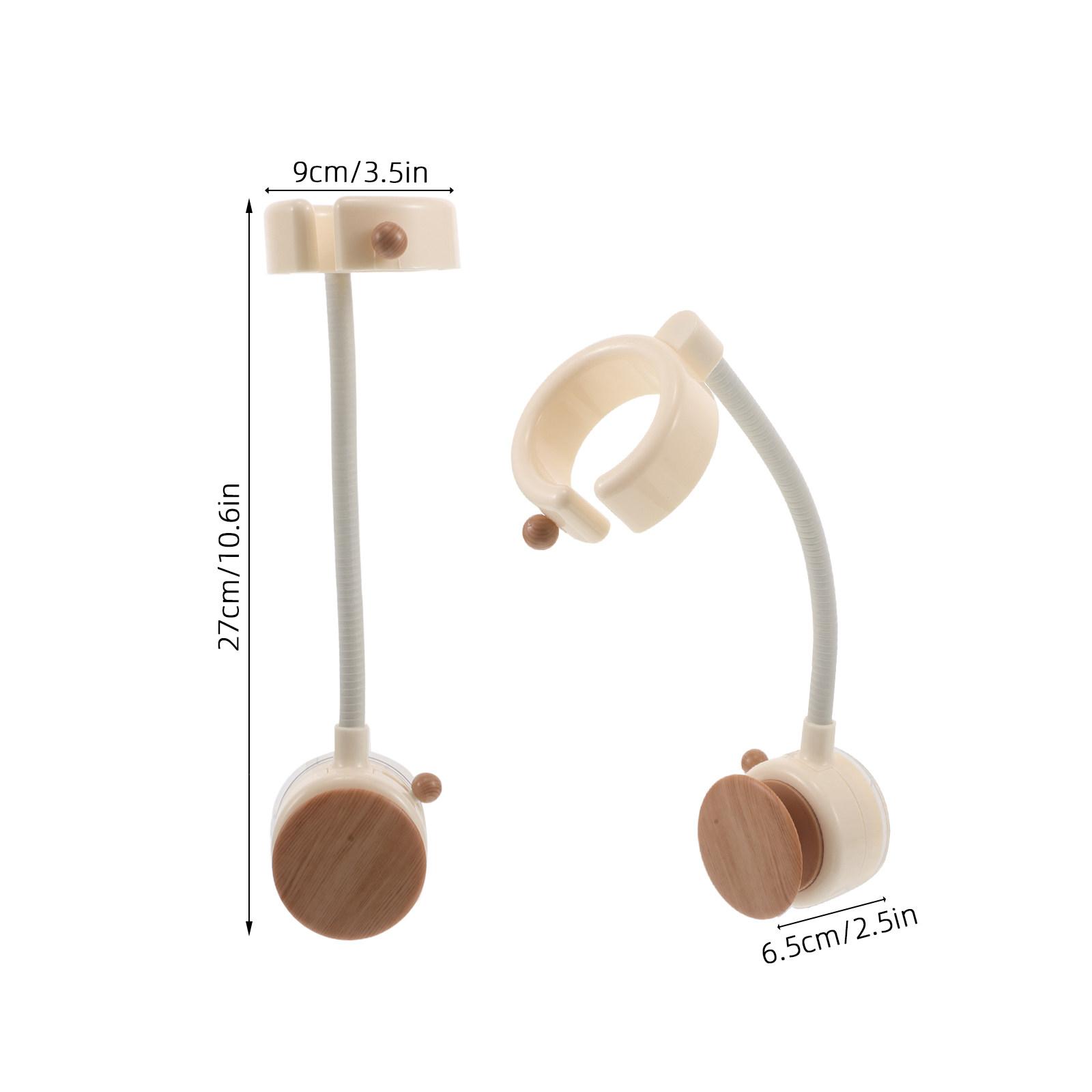 

Vertical Hair Dryer Holder Suction Cup No Drilling Easy Install for Bathroom Wall Countertop Organizer Black Hair Dryer Holder бежевый