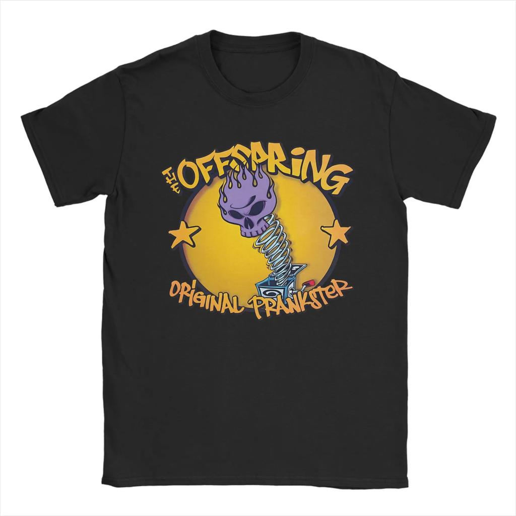 2026 The Offspring Music T Shirts for Unisex Women Novelty TShirts O Neck Tee Shirt Short Sleeve Clothes New Arrival T Shirts