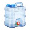 Seau d'eau extérieur de 10L de qualité alimentaire avec robinet pour le camping et l'utilisation en voiture