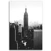 Cuadros en Lienzo Ciudad en blanco y negro