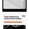 Universal Car Armrest Box Pad Leather Elastic Sponge Height Pad with Side Storage Bag Center Armrest Protective Cushion Support