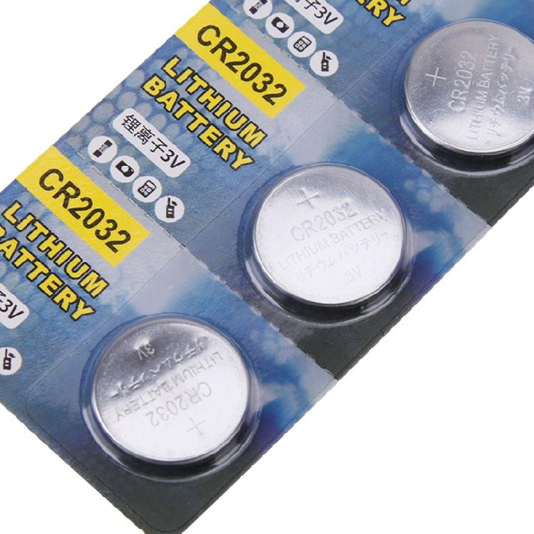 CR2032 Battery 3V Lithium Battery Coin Cell Batteries 5 Pack used for Tuners