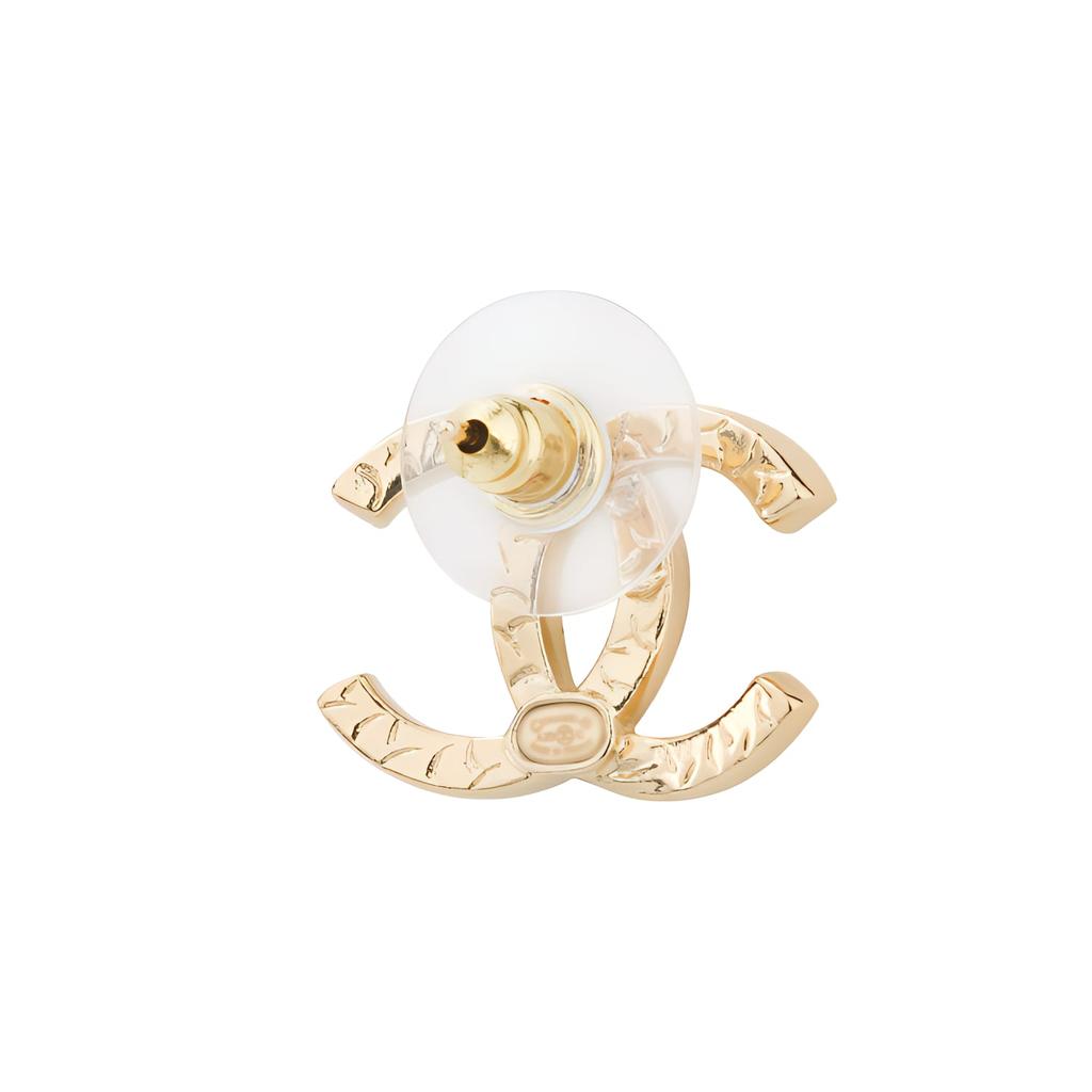CHANEL Crystal Cc Logo Stud Earrings ABA157 ABA157-B10006-NM021