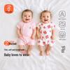 Babyprints 2-Pack Pure Cotton Short Sleeve Baby Bodysuit