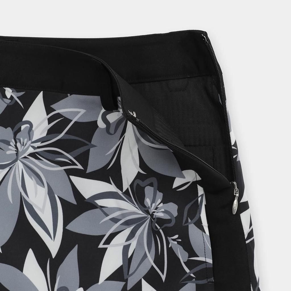 Callaway Stretch Rock mit großem Blumendruck und Plissee-Saum C25228205 Damen,