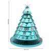 Christmas Tree RPG Cube Toy Xmas Decoration Ornament Party Roles Play Game Prop for Kids Adults