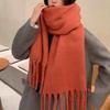Women's High-End Mohair Imitation Cashmere Scarf - Warm, Versatile Shawl & Neck Warmer