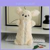 Teddy Plush Storage Pouch For Girls With Large Capacity Cartoon Dog Pen Bag For Student Organization