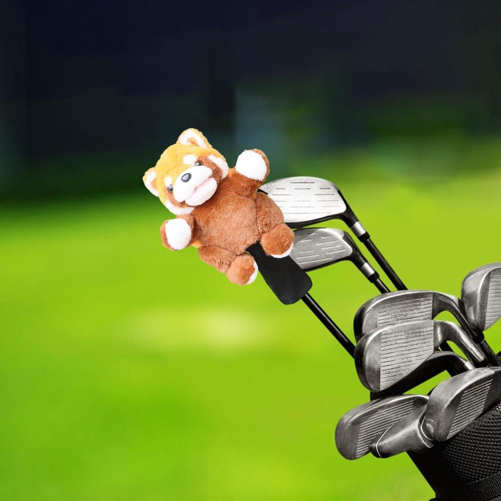 Dřevěný kryt hlavy golfové hole Ochranný návlek Ochrana pro venkovní použití