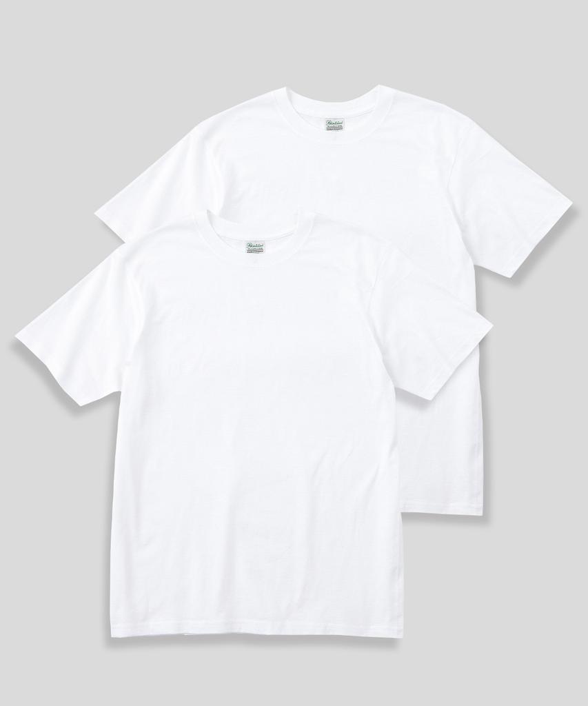 Peulinteuseuta [2Pack] 32-Count Basic Inner Light Short Sleeve T-Shirt