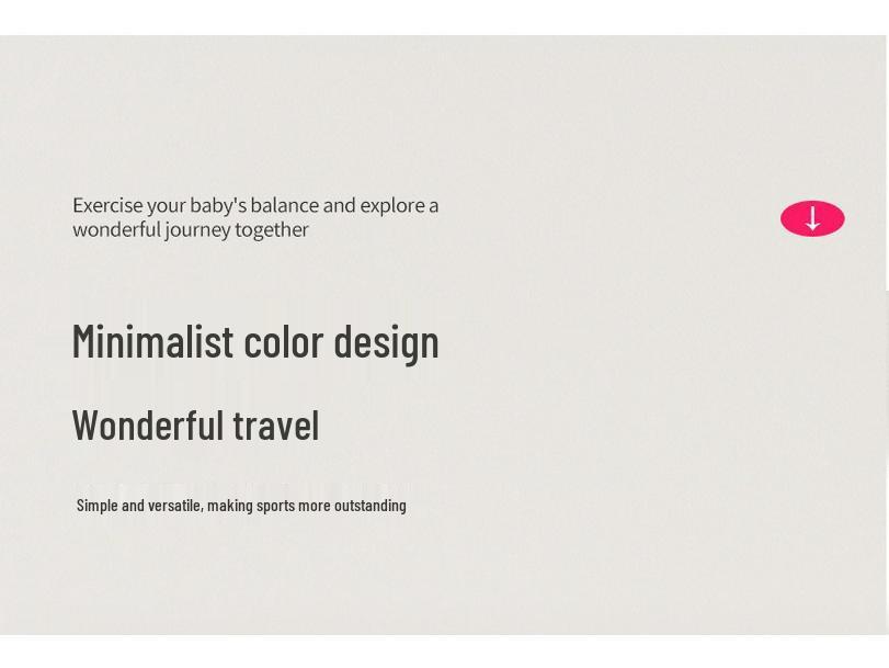 Kids Balance Bike & Walker for Ages 1-3: Pedal-Free Glider Tricycle