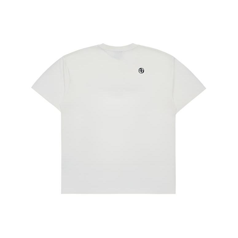 Acme De La Vie/ADLV T Shirt Unisex White ADLV-24SS-SSLGAE-CRM