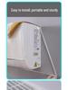 Universal Wall-Mounted Air Conditioner Dust & Windshield Cover for Gree Midea - Full Coverage, Easy On/Off