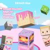 Magnetic Building Blocks Mine World Magnetic Pool Castle Villa Party Construction Brick Cube Stem Boy Girl Children Toy Set Gift