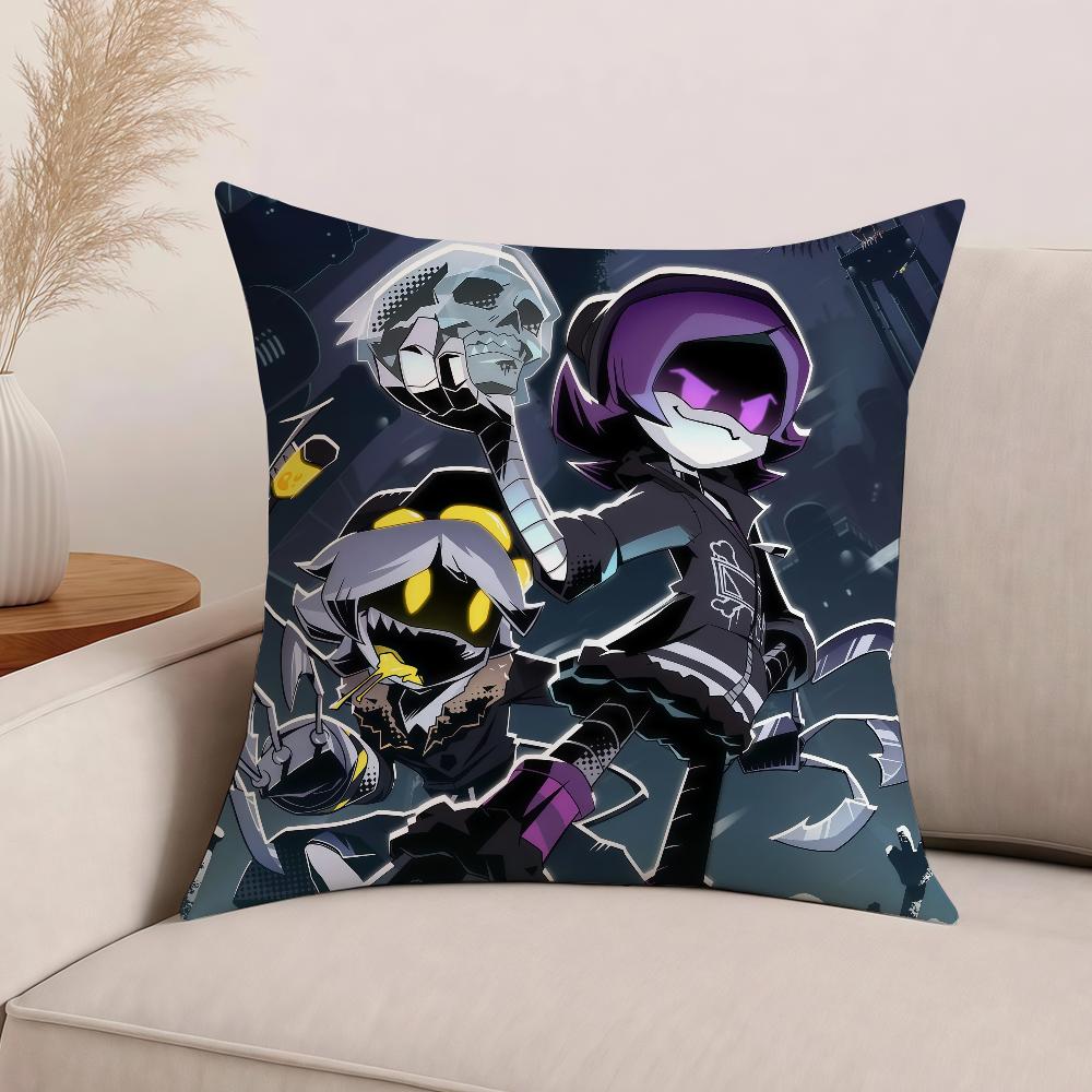 Cartoon Murder Drones Pillow Case Office Cushions Suitable For Sofa Car Bedroom Decorative Cushion Cover