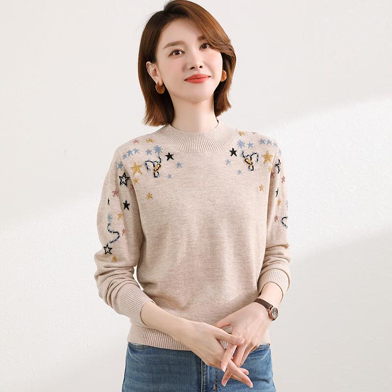 

Элитный женский термотоп с круглым вырезом из мягкой шерсти 165