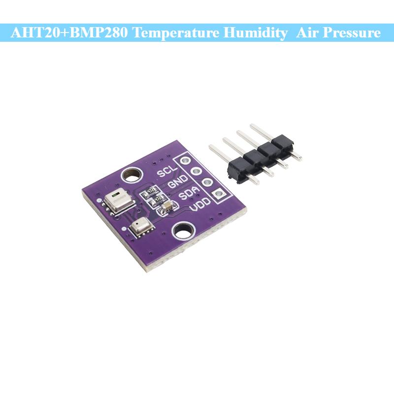 New AHT20+BMP280 Temperature Humidity Air Pressure Module High-precision Digital Temperature Humidity and Air Pressure Sensor