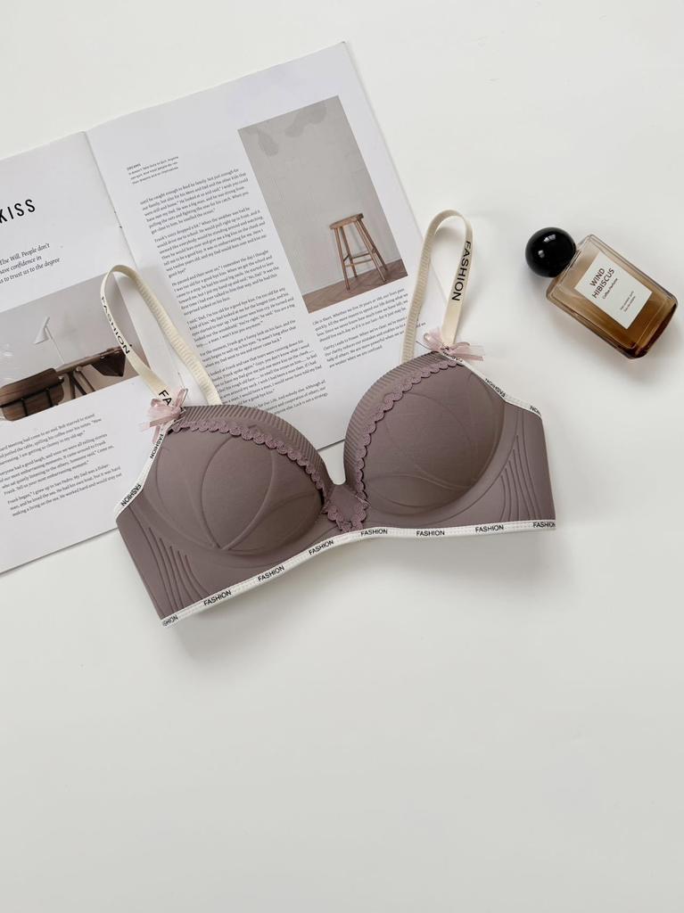 Gather Underwear, Women's Small Breasts Show Big Breasts, Close Secondary Breasts, Pull To Prevent Sagging, New Popular Letter Shoulder Straps