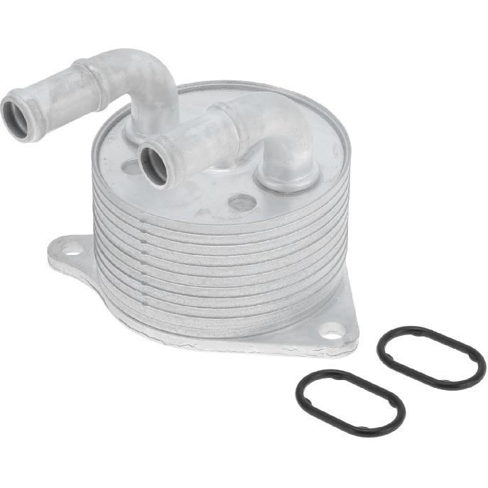 1 Set Engine Oil Cooler for BMW X1 2009-2023 Aluminum Alloy Silver Tone Transmission Oil Cooler Trans Cooler