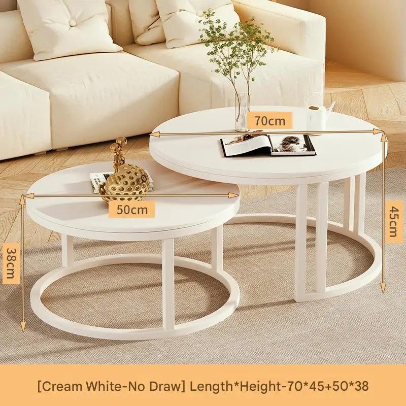 For Luxuriöser minimalistischer Couchtisch mit Aufbewahrungsdesign, nordischer moderner Couchtisch, , Mesas De Centro