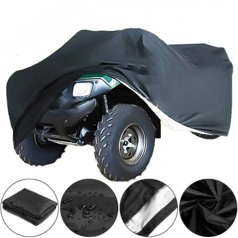 55" Dust Cover Portable Waterproof 210d Oxford Anti-uv/dust/rain For 55 Inch Long Lawn Mower Tractor