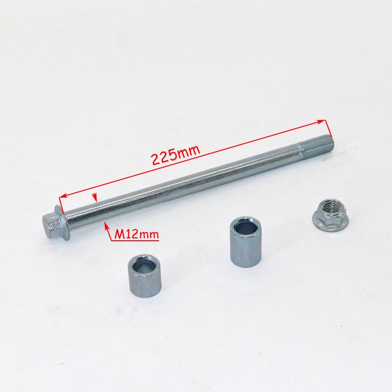 Motorcyle Parts Front Rear Wheel Hub 12mm 190mm 200mm 225mm -260mm Axle Shaft Axis Sleeve Fit PIT PRO Trail Dirt Bike QUAD ATV