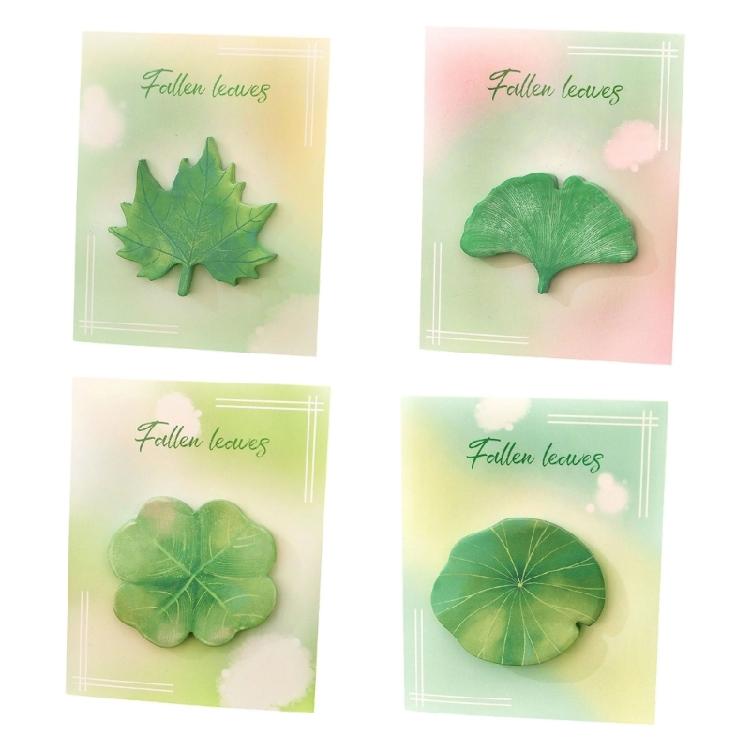 

Reusable Realistic Leaf Stick Note Designs Recycled Paper Notepads For Daily Reminder Note Classroom Organization 1