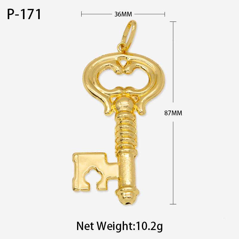 Pendant with Necklace For Women Men 24k Gold Plated Copper 33 Designs Wholesale Fashion Zircon For Daily Wear Anniversary