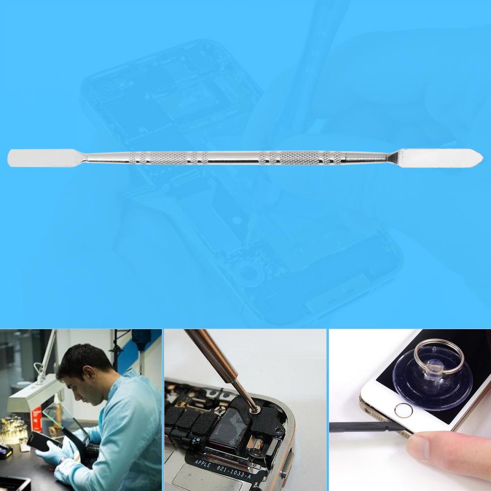 Metal Spudger Stainless Steel Opening Repair Pry Tools Phone Disassemble Tools Metal Crowbar for iPad iPhone