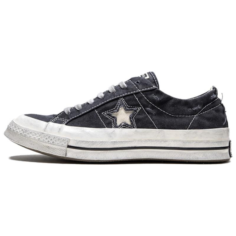 

Faith Connexion x Converse One Star Ox Comfortable Low-Top Canvas Shoes Women s Black & White 36.5