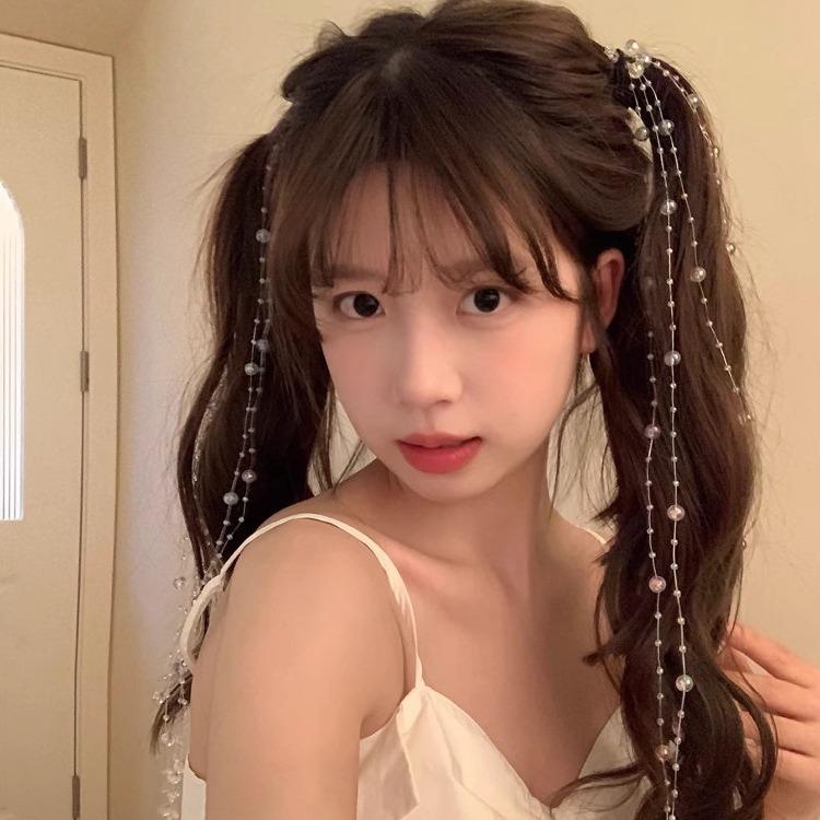 Mermaid Bead Tassel Hairpin & Ponytail Duckbill Accessory