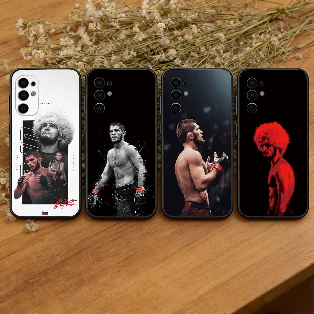 Champion Boxing K-Khabib Phone Case For Samsung S25,S24,S21,S22,S23,S30,Ultra,S20,Plus,Fe,Lite,Note,10,Black Cover