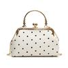 Chic Shell Bag For Trendy Young Women Stylish Pu Handbag With Unique Design