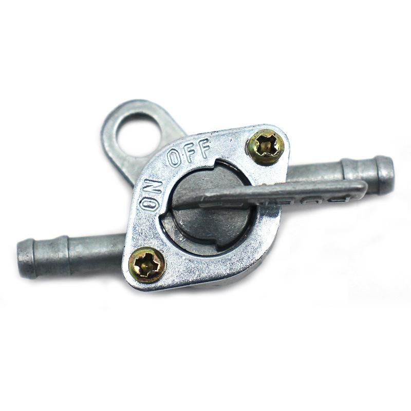 2 Stück 6mm Motorrad Roller Benzinhahn Gas Benzinhahn Kraftstofftank Schalter Motor Mini Auto Schlüsselanhänger Ein aus Zubehör