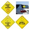 Baby On Boards Car Stickers Waterproof Baby On Boards Decal not  Magnetic Baby Sign Car Decal for Maximums Road Safety