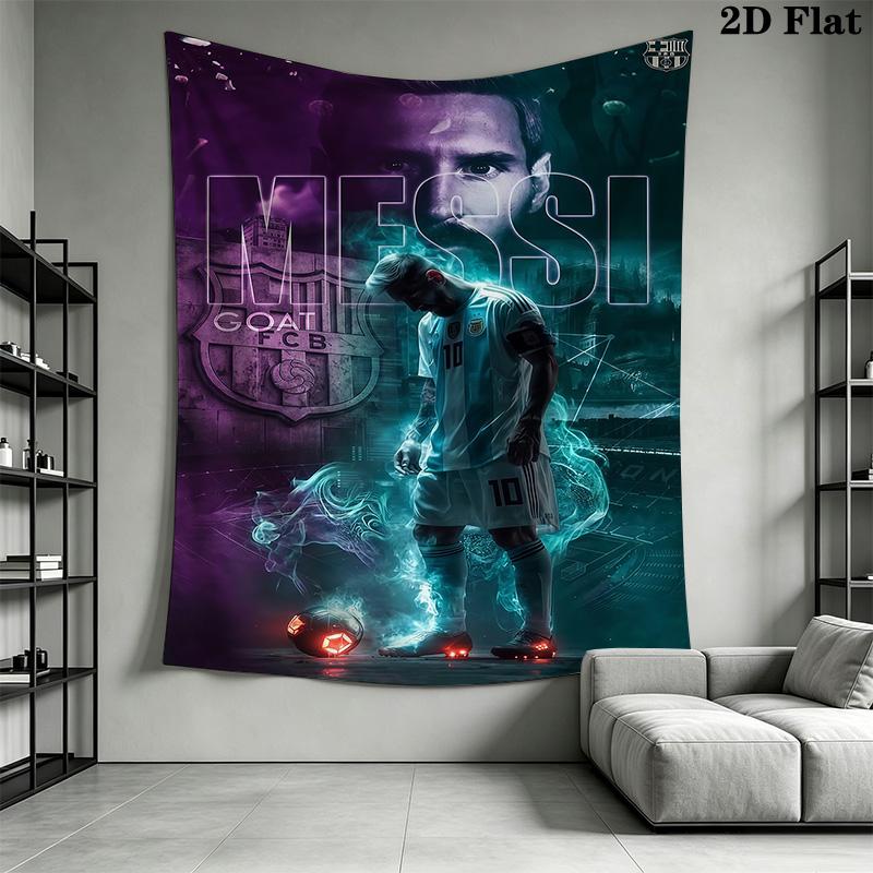 Messi'S Unicef Collaboration Threepiece Set 1 Duvet Cover 2 Pillowcase Without Core Christmas Birthday Gift Duvet Cover And Pillowcase