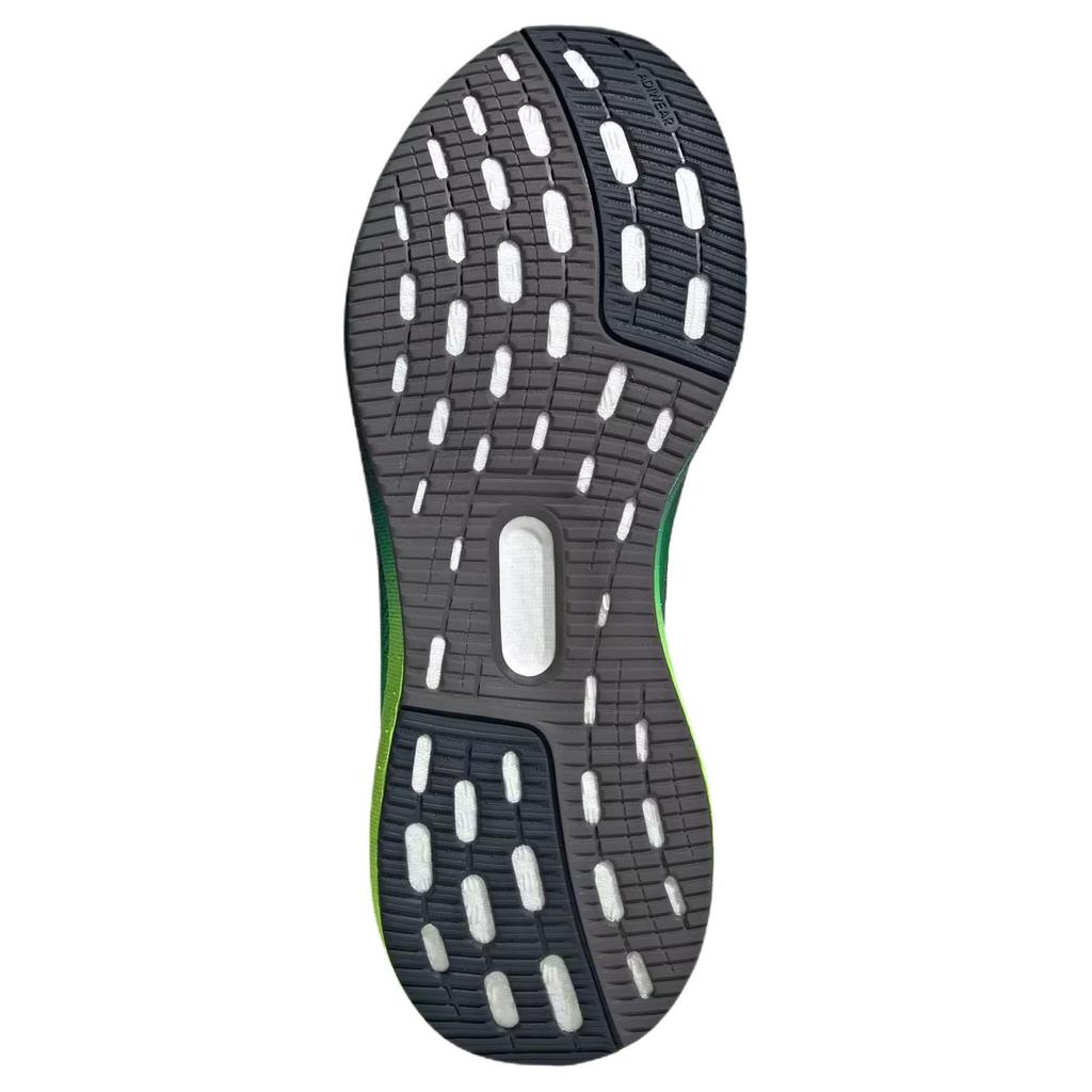 adidas Pureboost 5 Confortables Douces Antidérapantes Résistantes à l'Usure Basses Casual Chaussures de Course Baskets Homme Noir Vert JH6446