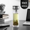 Mingqi Double-Wall Portable Glass Tea Tumbler