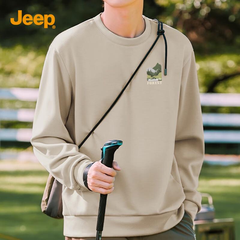 

JEEP Men s Crewneck Sweatshirt L