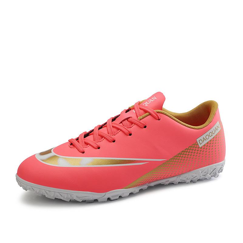 Large Size 32-47 Low Top Football Shoes Men's Broken Nails Children's Women's Training Shoes Teen Students AG Long Nails TF