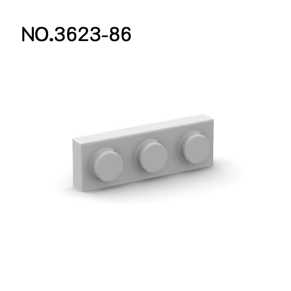 20 Stück MOC Kompatible Bausteine 3623 Platte 1 x 3 für Bausteine Teile DIY Story Pädagogisches Geschenk Spielzeug