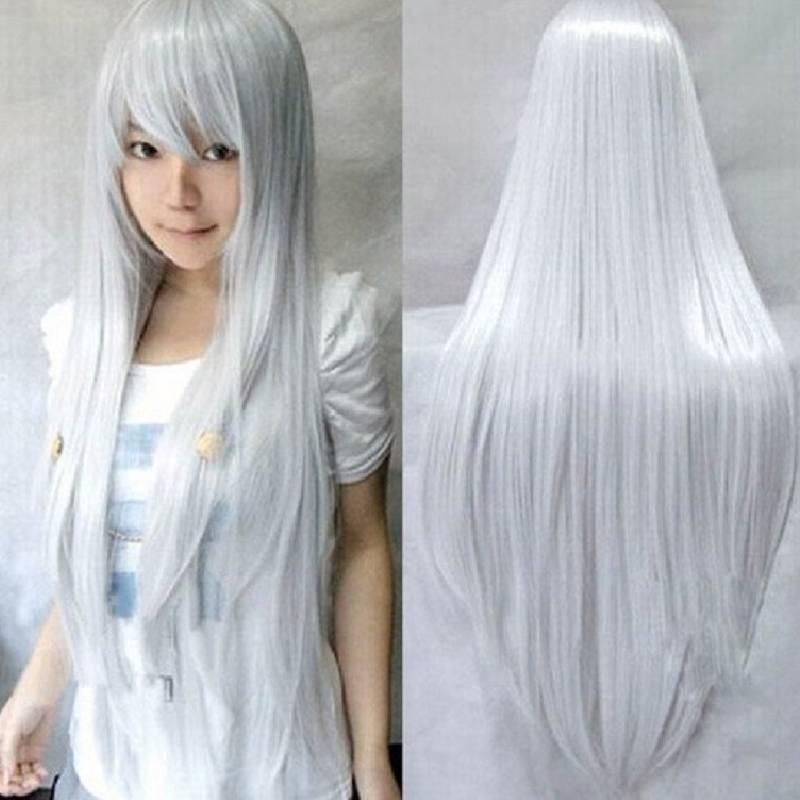 80cm Lange Wellenperücke in Lebhaften Farben Hochtemperaturfaser Ideal für Cosplay-Veranstaltungen