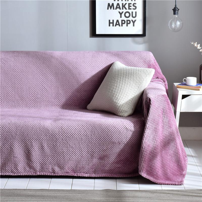 Anti-Scratching Sofa Cover Towel Ins Pineapple Lattice Sofa Cover Lazy Universal All Wrapped Cover Sofa Cushion Protective Cover