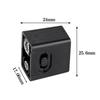 High Quality Mini 9V Battery Flashlight COB Adjustable Lighting Work Light Portable Durable LED Key Light