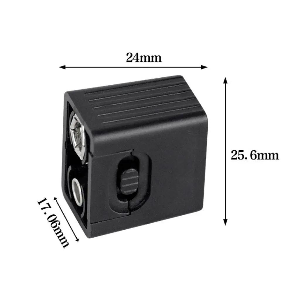 High Quality Mini 9V Battery Flashlight COB Adjustable Lighting Work Light Portable Durable LED Key Light